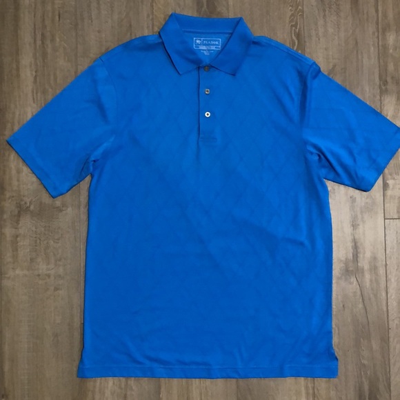 Like new! - JOS. A. BANK Leadbetter Textured Golf Polo Shirt - Picture 1 of 7
